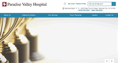 Desktop Screenshot of paradisevalleyhospital.net